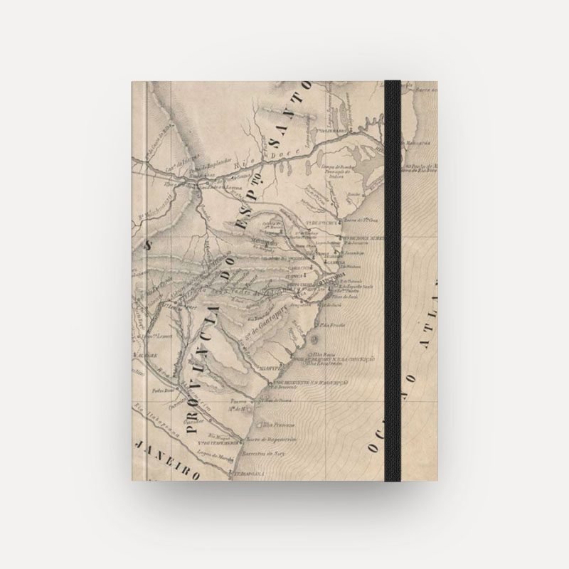 Cadernos de mapas do Espírito Santo (vários modelos)