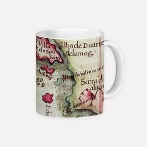 Canecas de mapas do Espírito Santo (vários modelos)